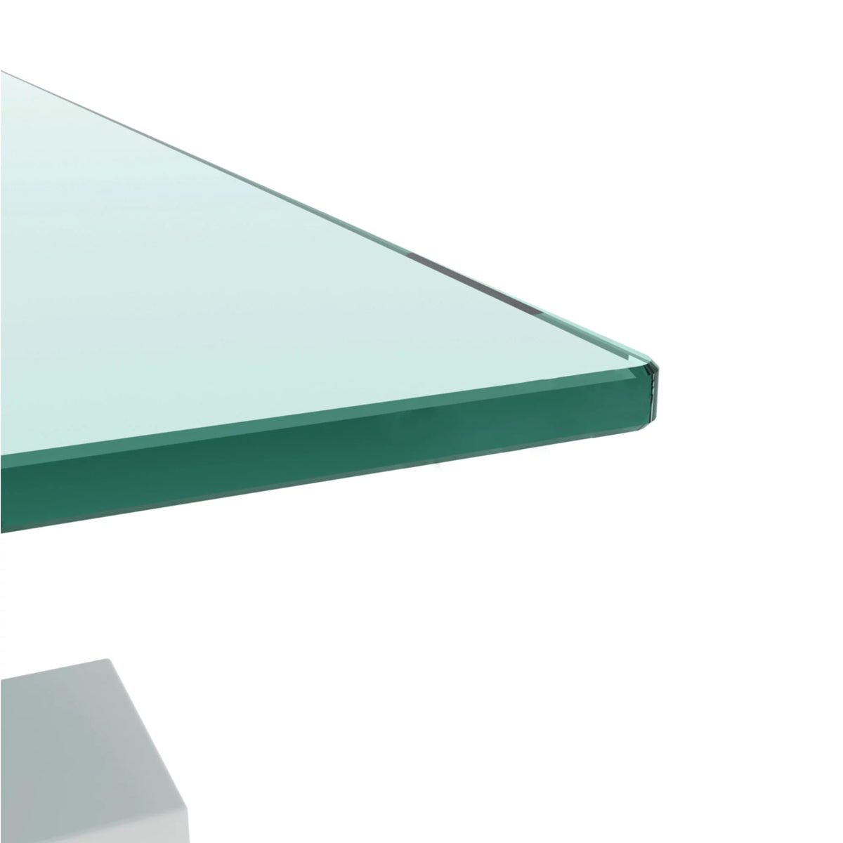 White Glass Top Coffee Table B26263