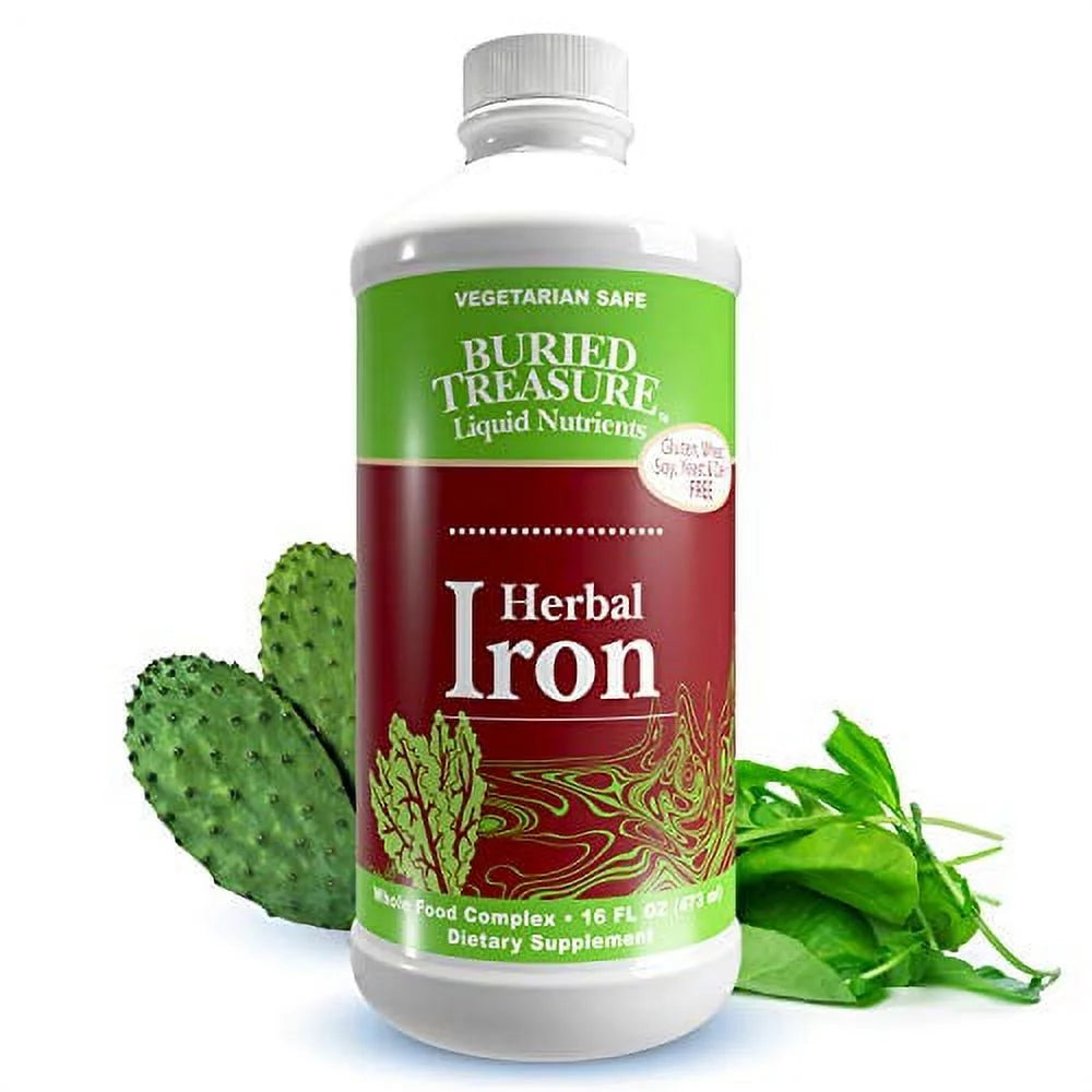 Herbal Iron Liquid Nutrients 16 fl.oz K41668