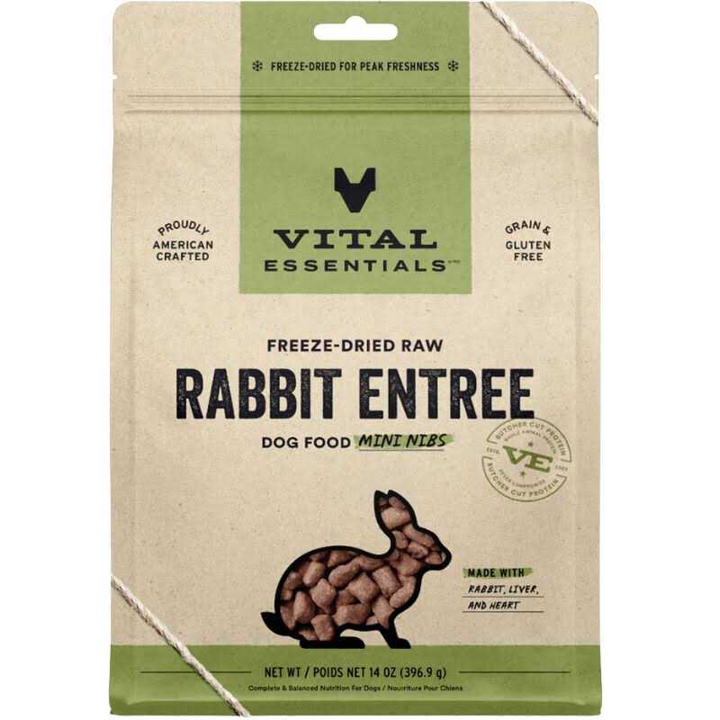 Freeze Dried Raw Rabbit Dog Food S176622