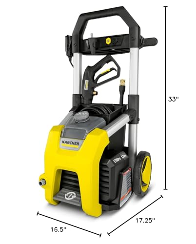 Electric Pressure Washer with 3 Spray Nozzles S672
