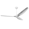 84 Ceiling Fan with Brushed Aluminum Blades and White Finish H29283