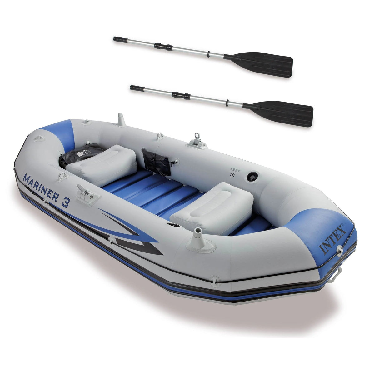3-Person Inflatable Boat & Oars Set K49636