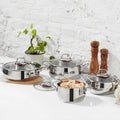 Stainless Steel 8 Pieces Cookware Set K31998