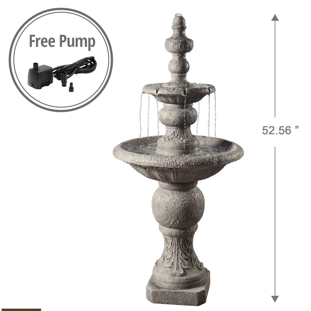 Indoor Water Fountain Gray C25122