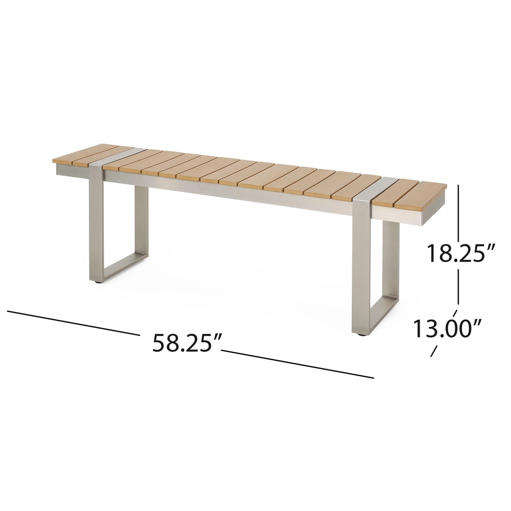 3 Piece Aluminum Picnic Set B714628