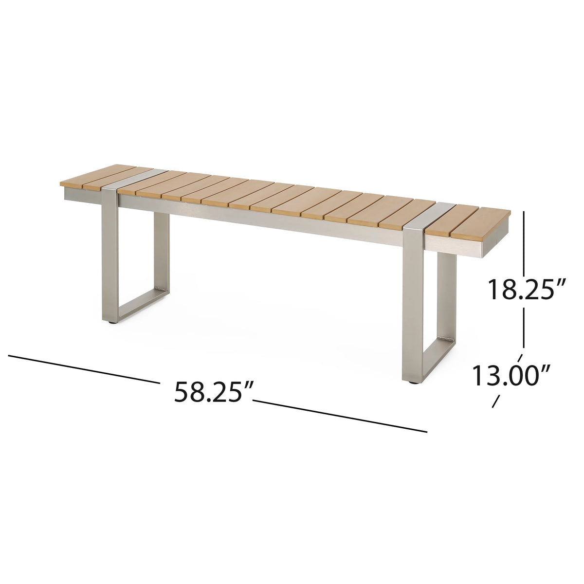3 Piece Aluminum Picnic Set B714628