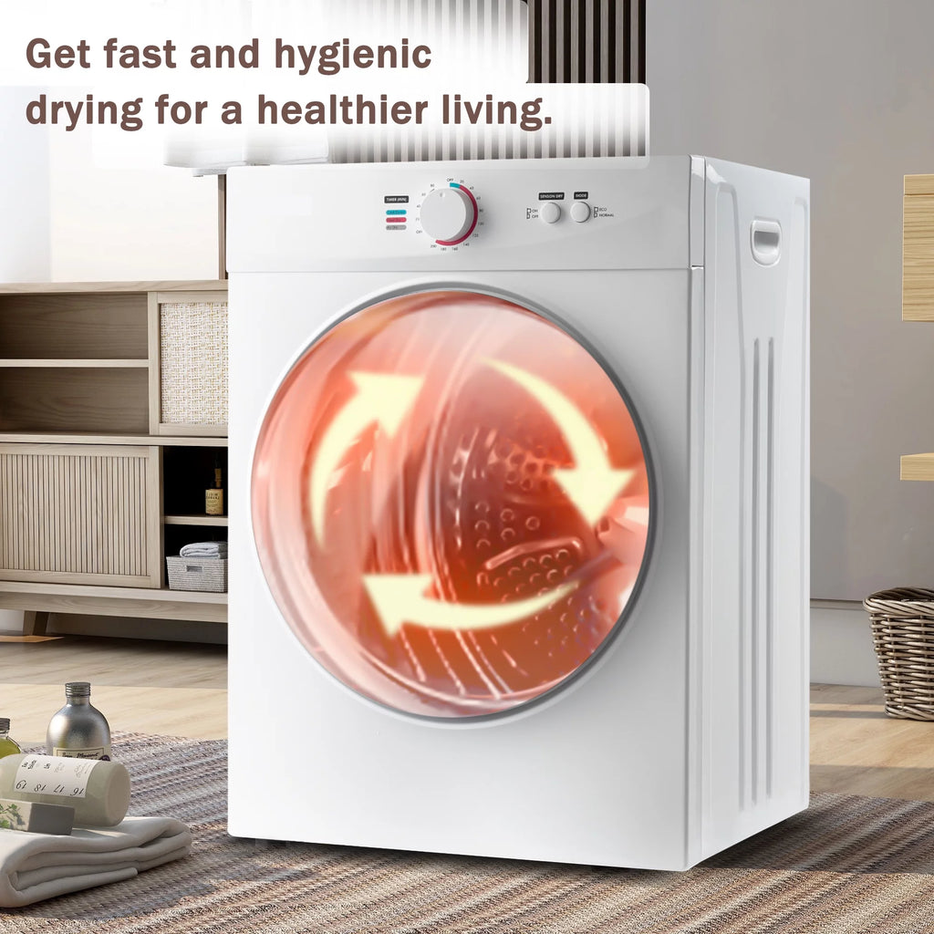 Portable Stainless Steel Laundry Dryer with 5 Modes T70688