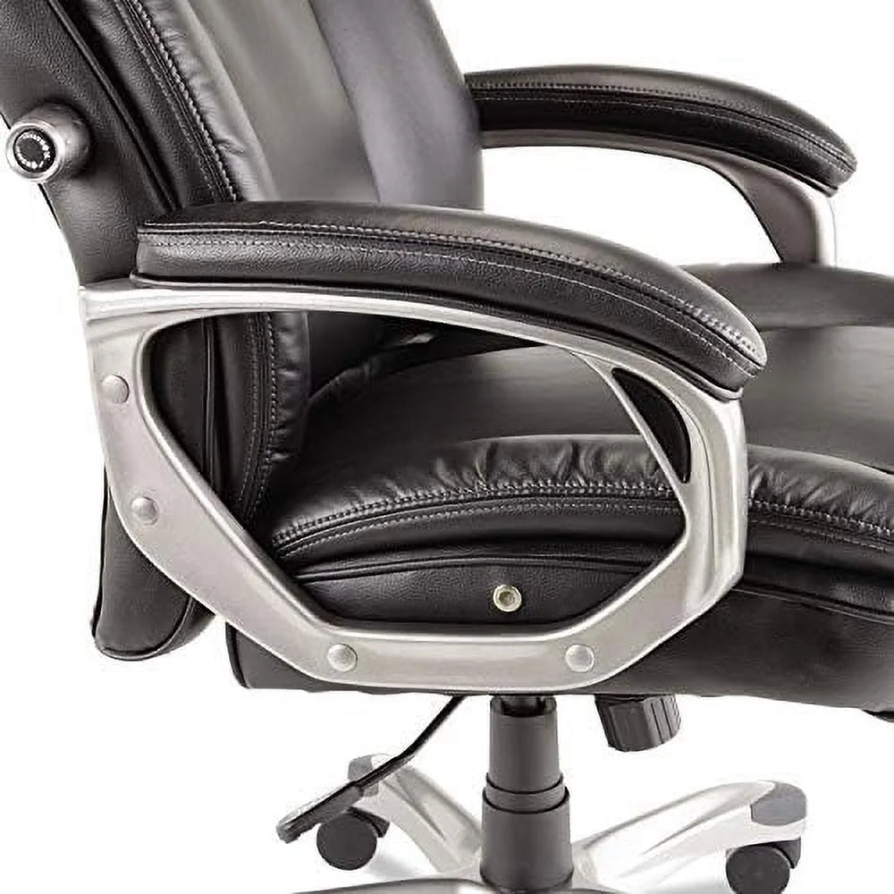 Black Leather Executive Highback Chair O7266