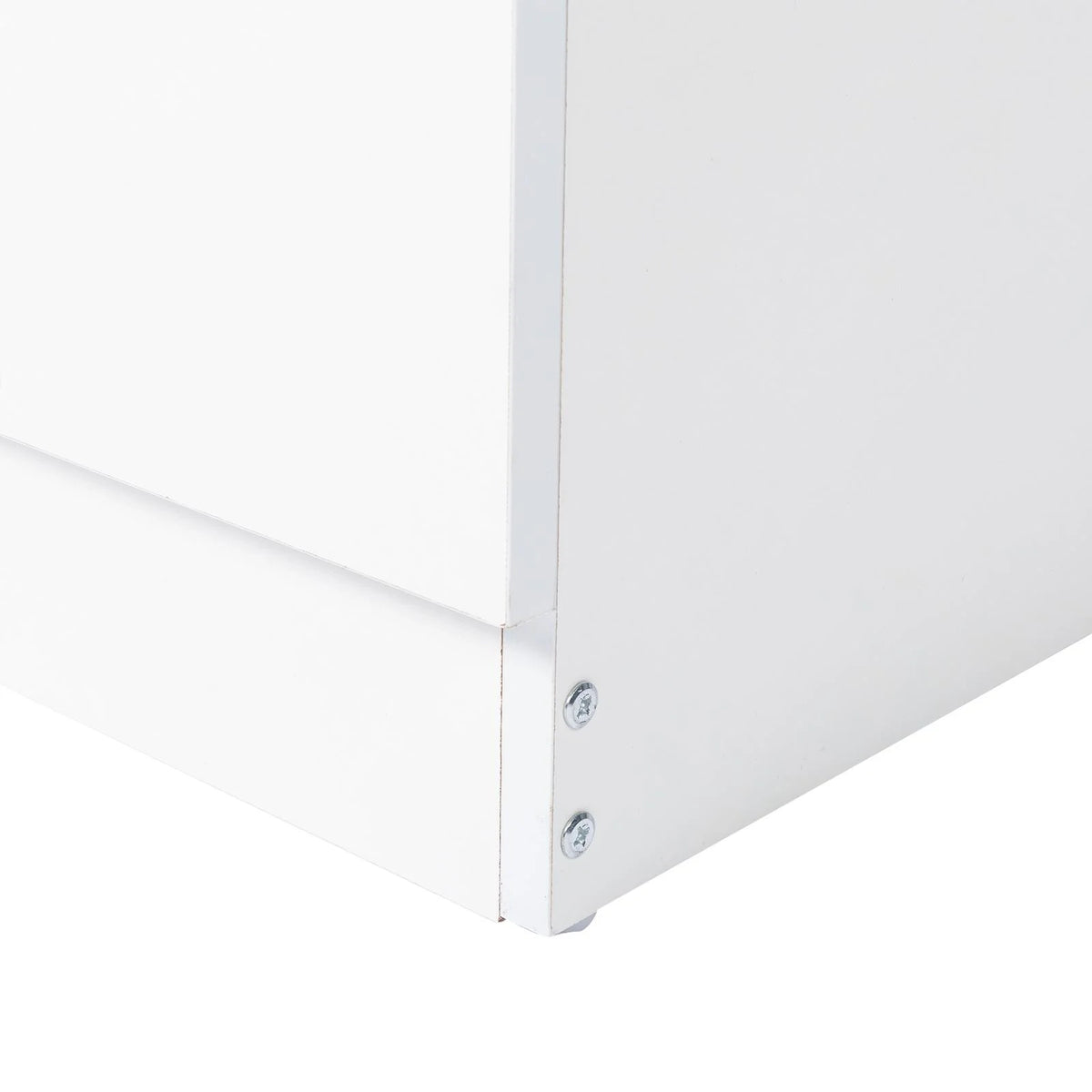 Set of 2 White 3 Drawer Dresser K78042