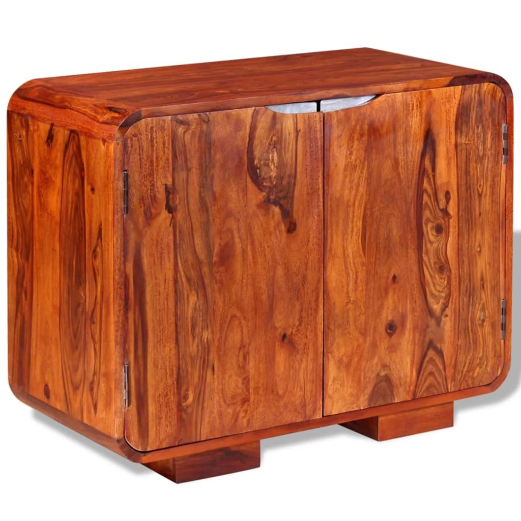 Solid Sheesham Wood Sideboard Storage Cabinet V7151