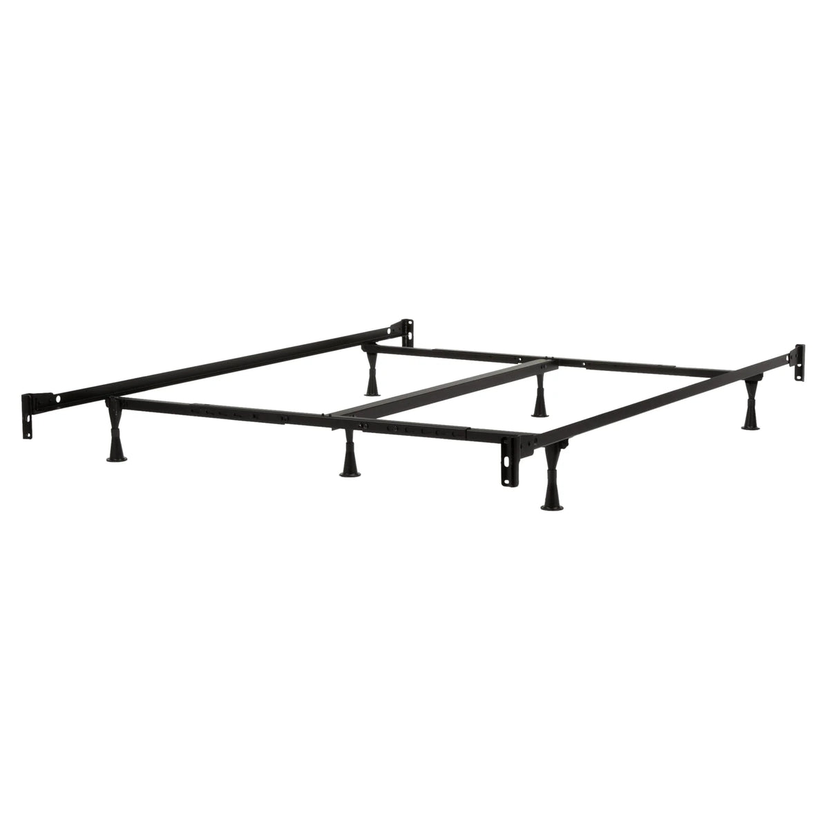 Medium Firm Innerspring PillowTop Mattress Set with Bed Frame Full Y1772