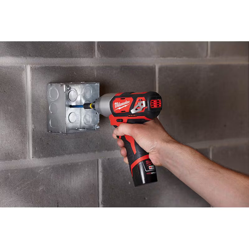 12V Cordless Drill Driver/Impact Driver Combo Kit (2-Tool) with Driver Bit Set (50-Piece) U306