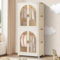 Children's Portable Collapsible Plastic Wardrobe B34186