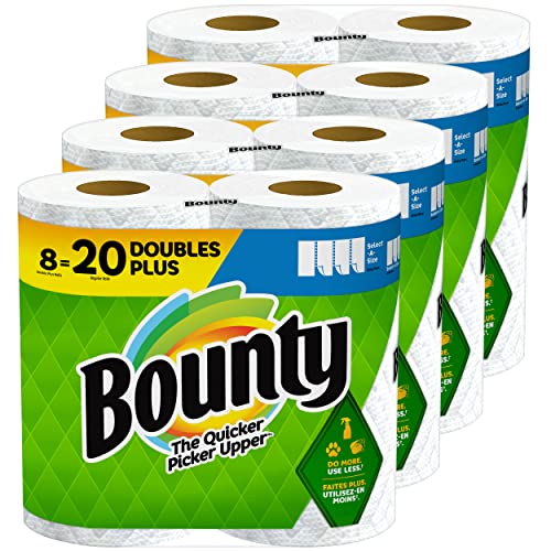 White Paper Towels, 8 Triple Rolls C1271