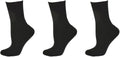 Cotton Hi-Ankle Cushioned Socks H397560