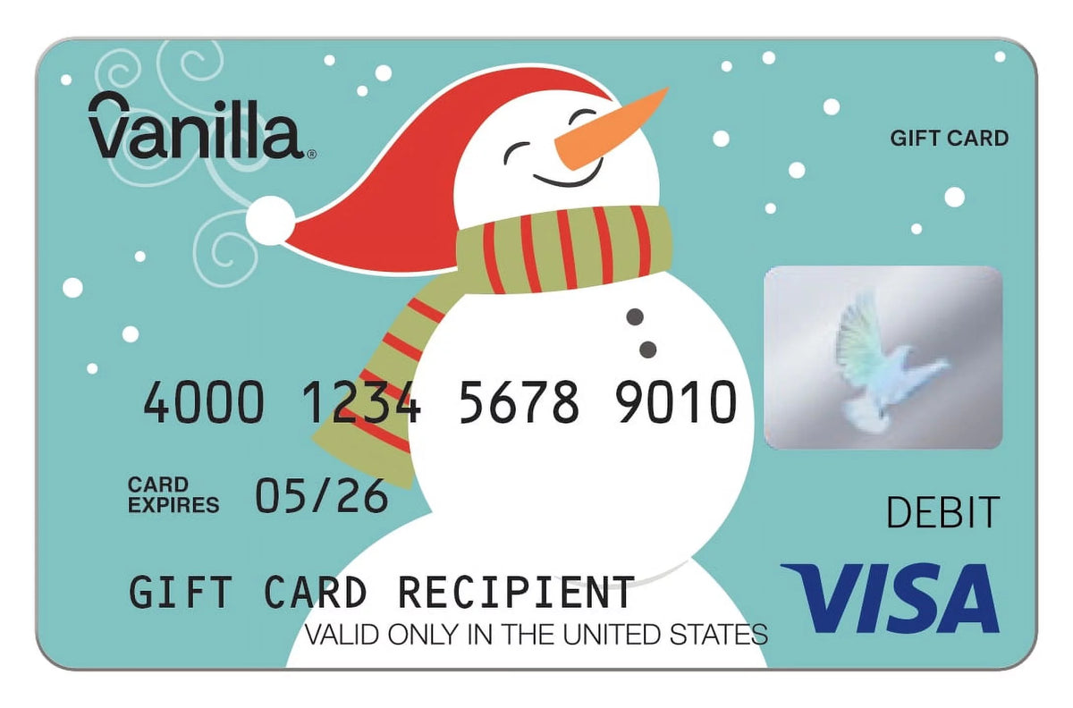 Curly Character Snowman Vanilla eGift B808649