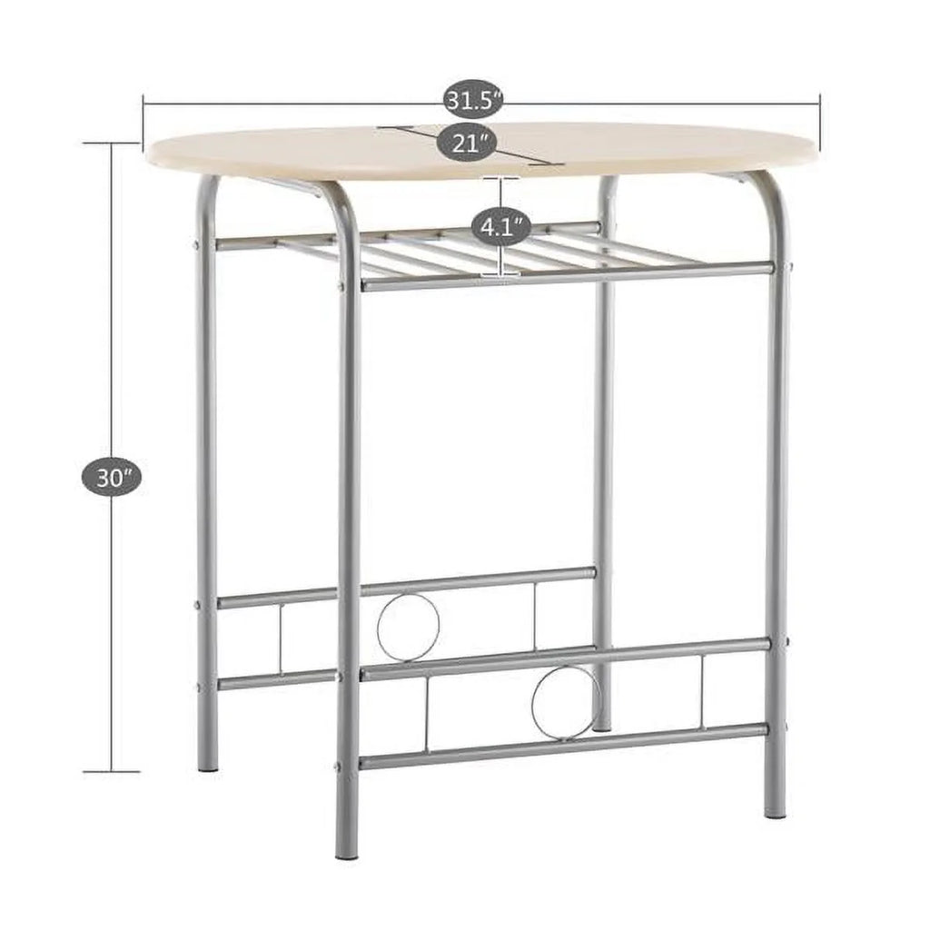 3 Piece Wooden Dining Table Set I1453