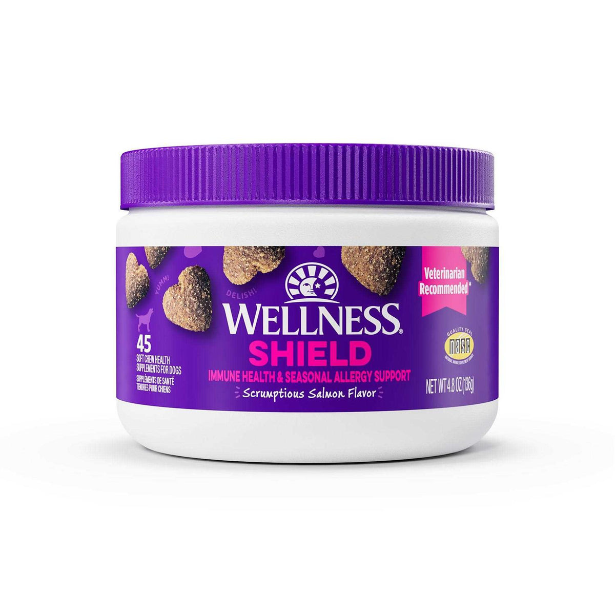 Salmon Flavored Soft Chew Immune & Allergy Supplements for Dogs J20291
