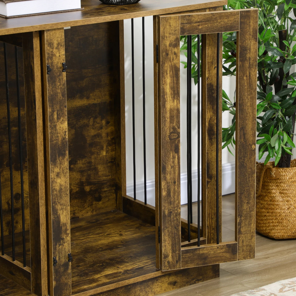 Large Dog Crate with Removable Panel X36232