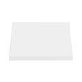 36 in. Smart Wall Mount Hood with Light in Matte White M16460